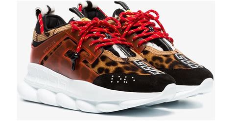 versace chain reaction all colors|red cheetah.